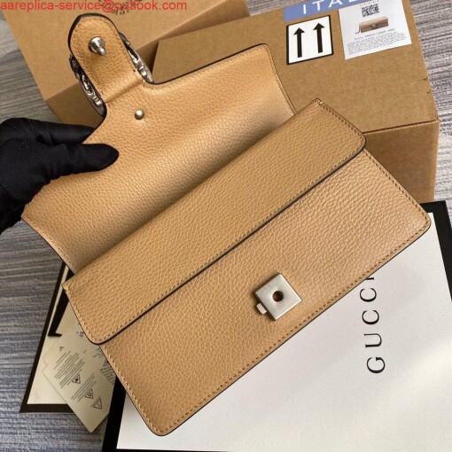 Replica Gucci 499623 Dionysus Small Shoulder Bag Khaki 6