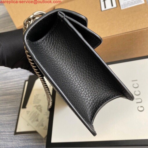 Replica Gucci 499623 Dionysus Small Shoulder Bag Black 2
