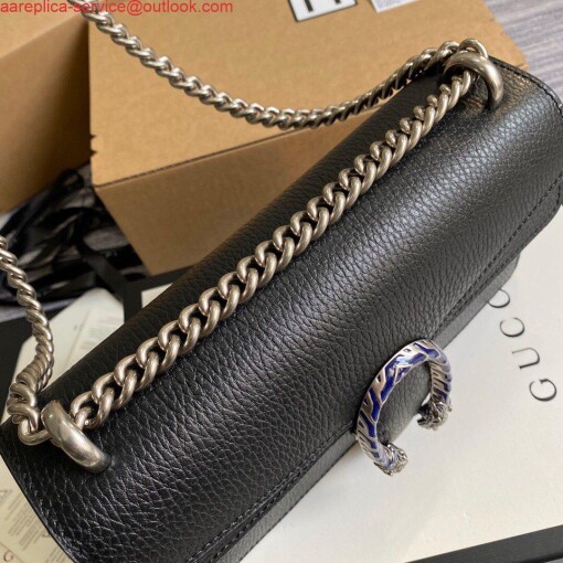 Replica Gucci 499623 Dionysus Small Shoulder Bag Black 5