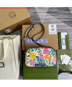 Replica Gucci 447632 GG Marmont Multicolour Small Shoulder Bag White Replica Gucci 447632 GG Marmont Multicolour Small Shoulder Bag White