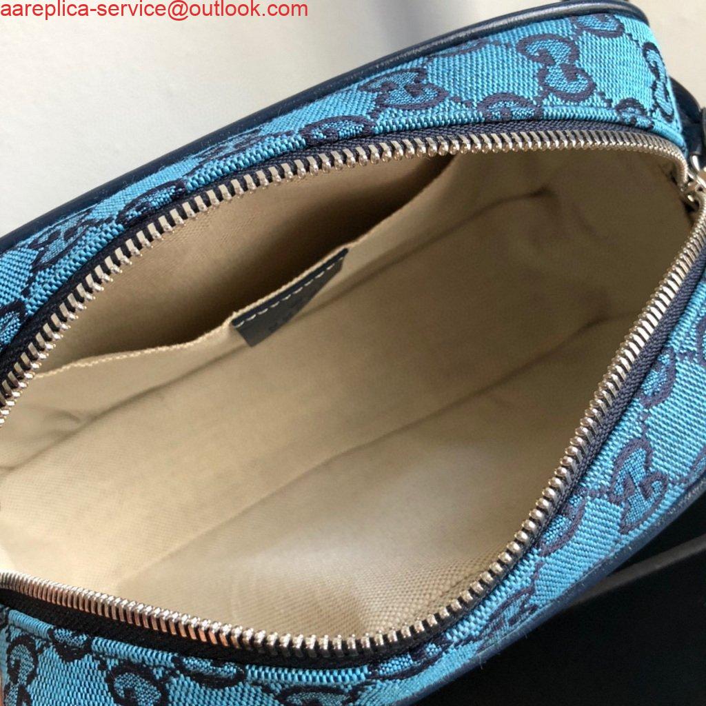 Replica Gucci 447632 GG Marmont Multicolour Small Shoulder Bag Blue 8 Replica Gucci 447632 GG Marmont Multicolour Small Shoulder Bag Blue 8