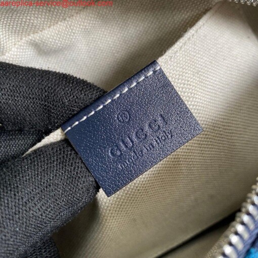 Replica Gucci 447632 GG Marmont Multicolor Small Shoulder bag Purple and Green 8