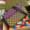 Replica Gucci 443497 GG Marmont Multicolor small shoulder bag Red 10 Replica Gucci 443497 GG Marmont Multicolor small shoulder bag Red 10