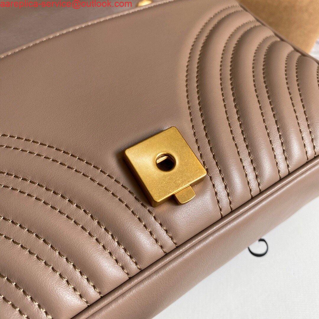 Replica Gucci 443497 GG Marmont Matelassé shoulder Bag Light Pink 6 Replica Gucci 443497 GG Marmont Matelassé shoulder Bag Light Pink 6