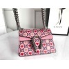 Replica Gucci 400249 Dionysus Shoulder Bag Red Pink 10
