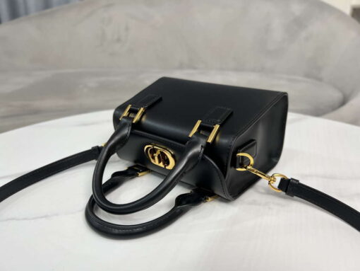 Replica Dior M8671UBEQ_M900 Small boston bag black box calfskin 9