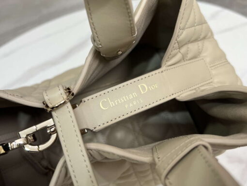 Replica Dior M2821 Medium Dior Toujours Bag Beige Macrocannage Calfskin 5