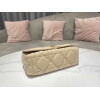 Replica Dior M9241 Small Quilted Macrocannage Calfskin Yellow 8