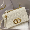 Replica Dior Medium Caro Bag Calfskin M9242 Red 9