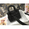 Replica Dior Small Lady My ABCDior Bag Lambskin M0538 logo black