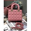 Replica Dior Small Lady My ABCDior Bag Lambskin M0538 Green 10