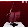 Replica Dior M0455 Saddle Bag With Strap White Grained Calfskin 10