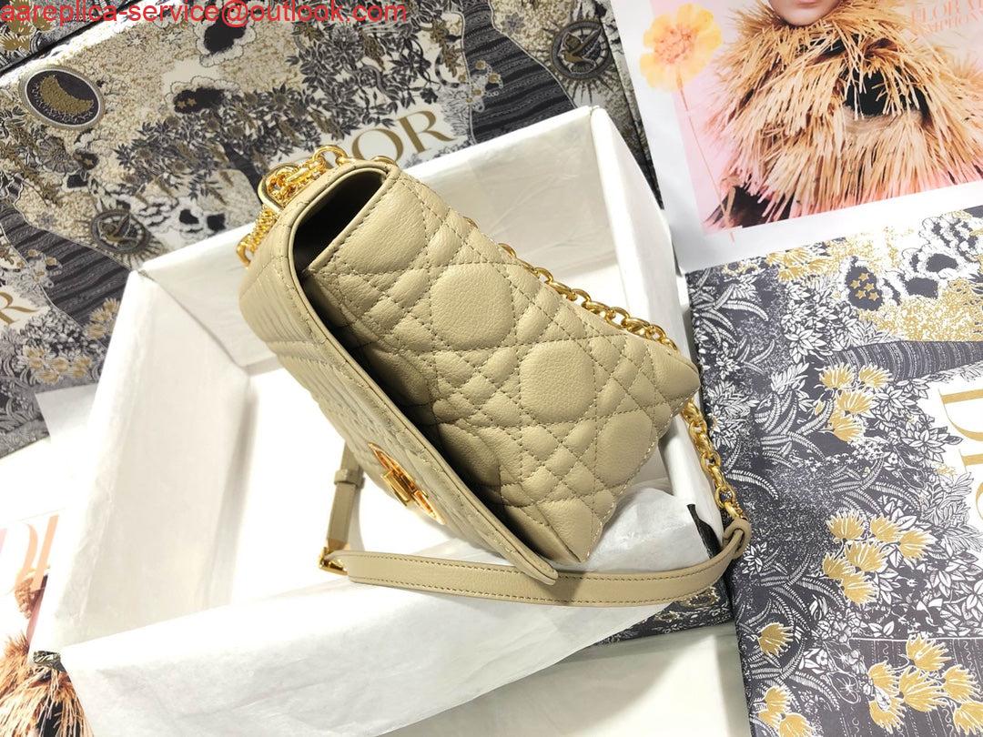 Replica Dior M9243 Large Caro Bag Calfskin Apricot 3 Replica Dior M9243 Large Caro Bag Calfskin Apricot 3