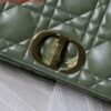 Replica Dior M9243 Large Quilted Macrocannage Calfskin White with Gold Logo 10
