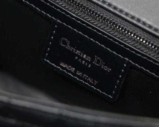 Replica Dior M9242 Medium Quilted Macrocannage Calfskin Black 8
