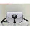 Replica Dior Saddle Bag M0446 Black Oblique Perforated and Embossed Calfskin 10