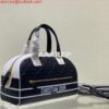 Replica Dior M6202 Medium Vibe Zip Bowling Bag Gold 9