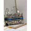 Replica Dior M1296 Medium Book Tote D-Constellation embroidery in shades of blue 9