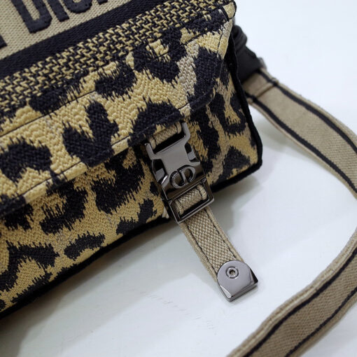 Replica Dior M1241 Small Diorcamp Bag Beige Multicolor Mizza Embroidery 3