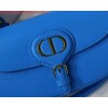 Replica Dior M9327 dior Bobby bag East West Box Calfskin Blue