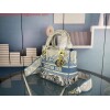 Replica Dior M0565 Medium Lady D-Life Bag Cornflower Blue Toile de Jouy Embroidery 9