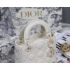 Replica Dior M0505 Mini Dior Lady Bag Cannage lambskin Tan 10