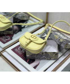 Replica Dior M2278 Mini Bobby bag Yellow Box Calfskin