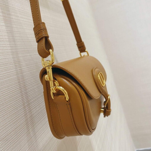 Replica Dior M9327 dior Bobby bag East West Brown Box Calfskin