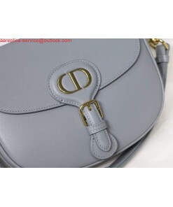 Replica Dior M9319 Medium dior Bobby bag Grey box Calfskin 2