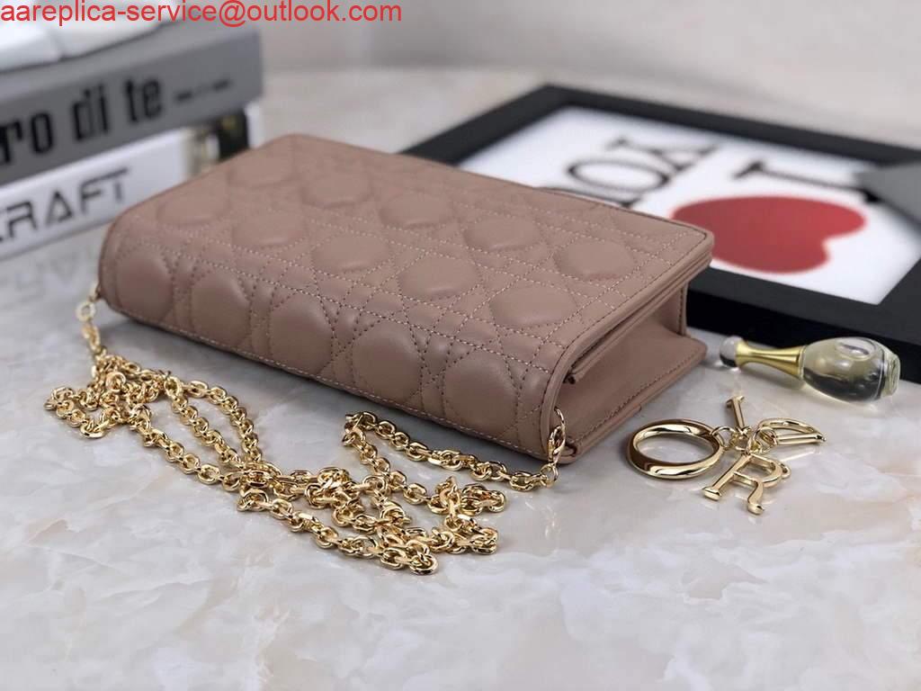 Replica Dior S0204 Lady Dior Pouch Ultramatte Cannage Calfskin Light Pink 3 Replica Dior S0204 Lady Dior Pouch Ultramatte Cannage Calfskin Light Pink 3