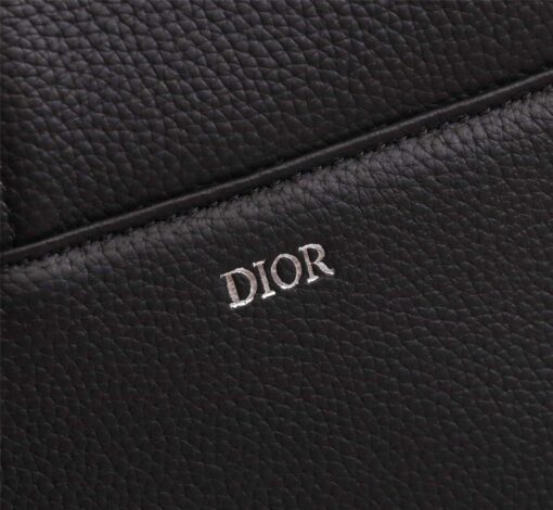 Replica Dior 1ADPO093 Saddle Men Bag Grained Calfskin Black 5