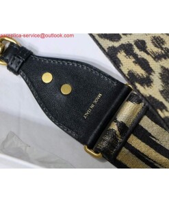 Replica Dior Shoulder strap with ring Dior Strap S8552 Beige Multicolor Mizza Embroidery 2