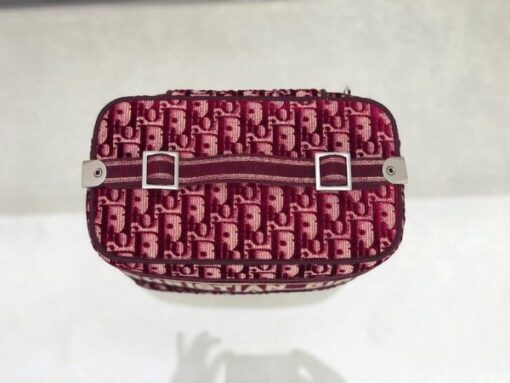 Replica Dior S5480 DiorTravel Vanity Case Bag Wine Red 3