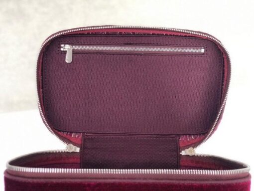 Replica Dior S5480 DiorTravel Vanity Case Bag Wine Red 5