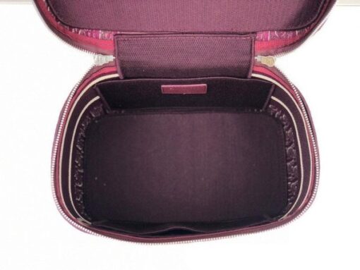 Replica Dior S5480 DiorTravel Vanity Case Bag Wine Red 6