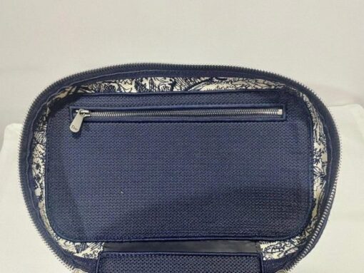Replica Dior S5480 DiorTravel Vanity Case Bag Navy Blue 8
