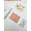 Replica Dior S2098 Wallet 30 Montaigne card holder M928 Pink Grained Calfskin
