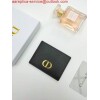 Replica Dior S2098 Wallet 30 Montaigne card holder M928 Black 6