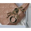Replica Dior S0856 MICRO LADY Dior Bag Tan Cannage Lambskin