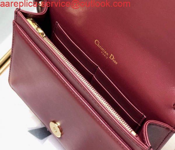 Replica Dior S0855 Dior Lady Dior Pouch Wine Red Ultramatte Cannage Calfskin 8 Replica Dior S0855 Dior Lady Dior Pouch Wine Red Ultramatte Cannage Calfskin 8