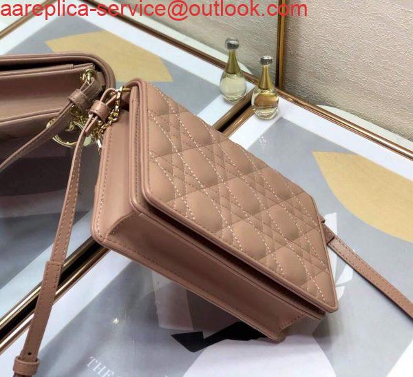 Replica Dior S0855 Dior Lady Dior Pouch Ultramatte Cannage Calfskin Nude 3 Replica Dior S0855 Dior Lady Dior Pouch Ultramatte Cannage Calfskin Nude 3