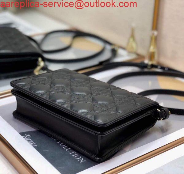 Replica Dior S0855 Dior Lady Dior Pouch Black Ultramatte Cannage Calfskin 6 Replica Dior S0855 Dior Lady Dior Pouch Black Ultramatte Cannage Calfskin 6