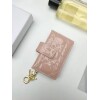 Replica Dior S0074 Wallet Lady dior 5-Gusset card holder Nude Patent Cannage Calfskin