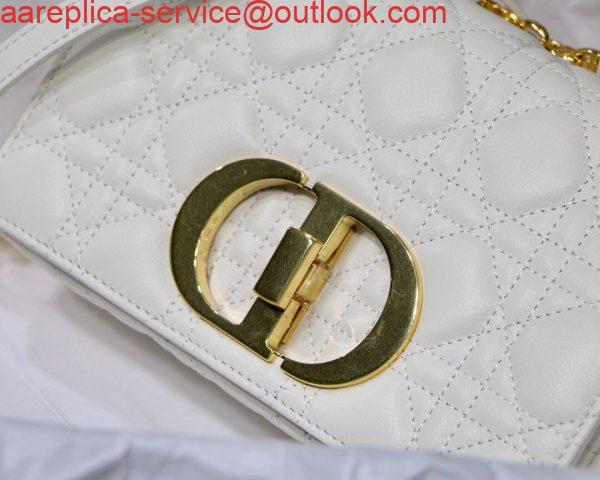 Replica Dior M9241 Dior Small Dior Caro Bag White Replica Dior M9241 Dior Small Dior Caro Bag White