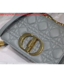 Replica Dior M9241 Dior Small Dior Caro Bag Light Blue Replica Dior M9241 Dior Small Dior Caro Bag Light Blue