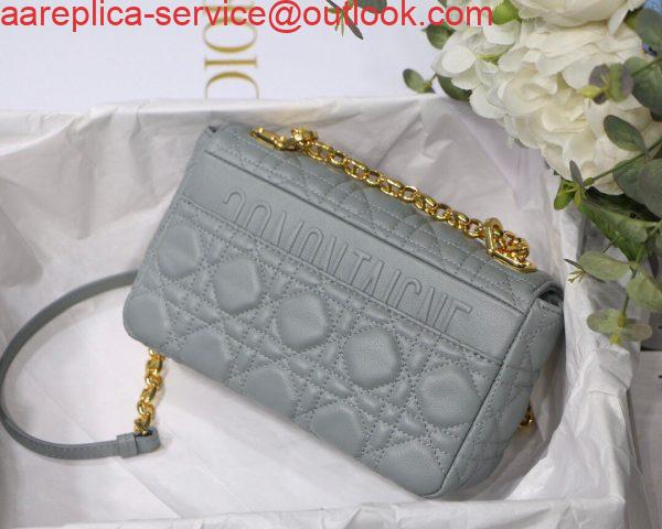 Replica Dior M9241 Dior Small Dior Caro Bag Light Blue 2 Replica Dior M9241 Dior Small Dior Caro Bag Light Blue 2