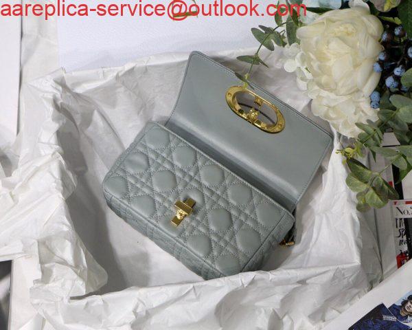 Replica Dior M9241 Dior Small Dior Caro Bag Light Blue 6 Replica Dior M9241 Dior Small Dior Caro Bag Light Blue 6
