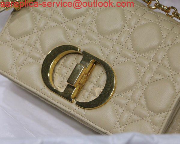 Replica Dior M9241 Dior Small Dior Caro Bag Apricot Replica Dior M9241 Dior Small Dior Caro Bag Apricot