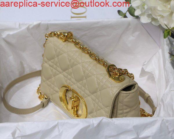 Replica Dior M9241 Dior Small Dior Caro Bag Apricot 3 Replica Dior M9241 Dior Small Dior Caro Bag Apricot 3