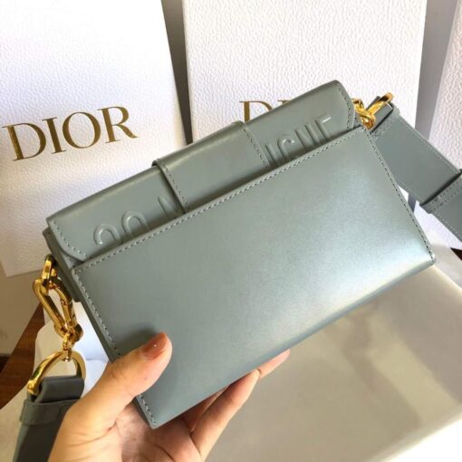 Replica Dior M9204 Dior 30 Montaigne Box Bag Calfskin Gray 3